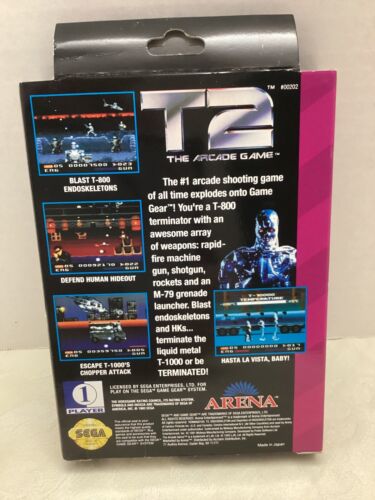 T2 THE ARCADE GAME & NBA JAM Two Game GEAR WORKING CARTRIDGES please read - Picture 2 of 20