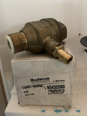 Buderus Lagafix Rotoflex Kappenventil 80432080 Neu