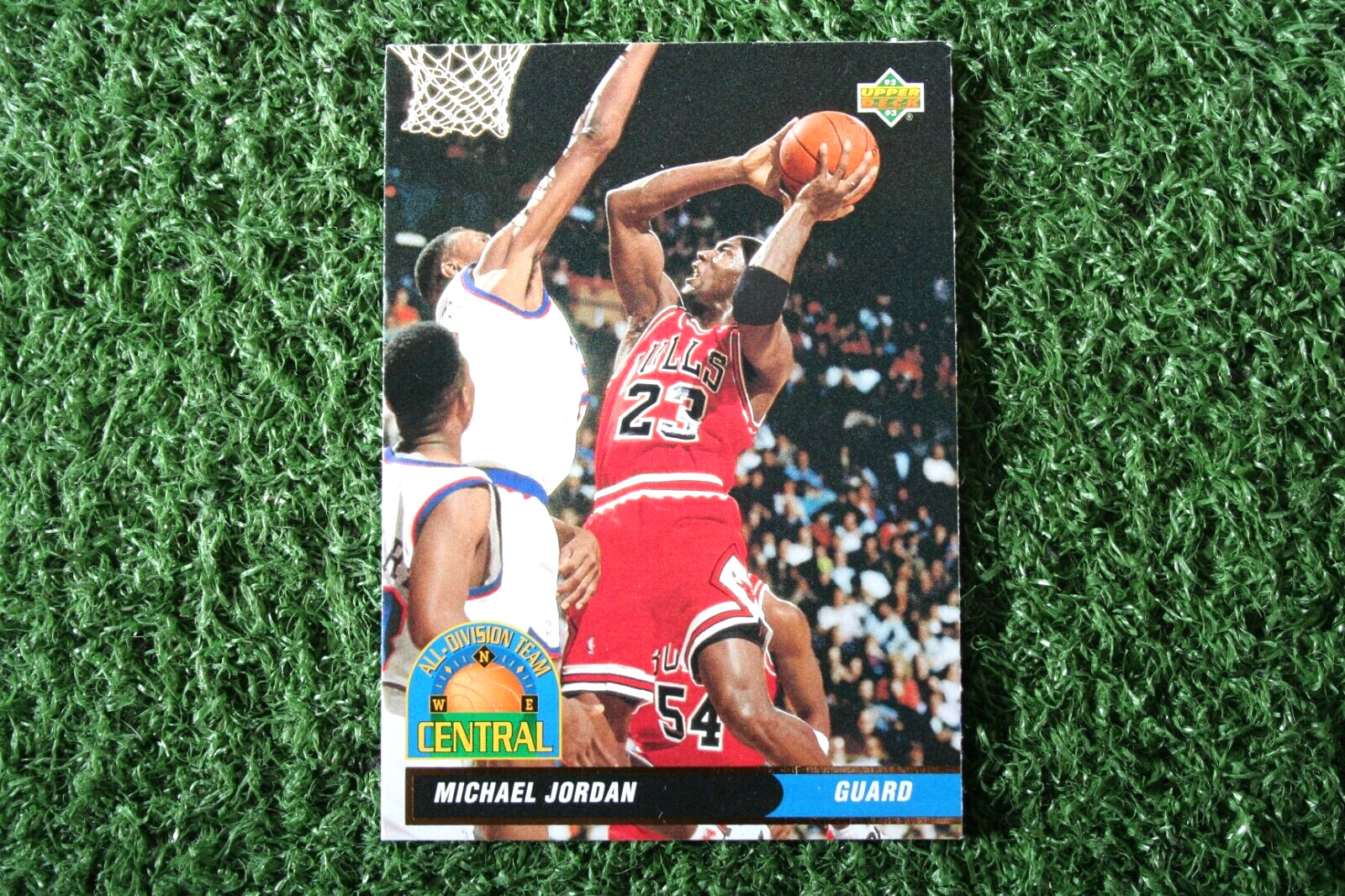 Michael Jordan 1992-93 Upper Deck All-Division Team #AD9 (NM)
