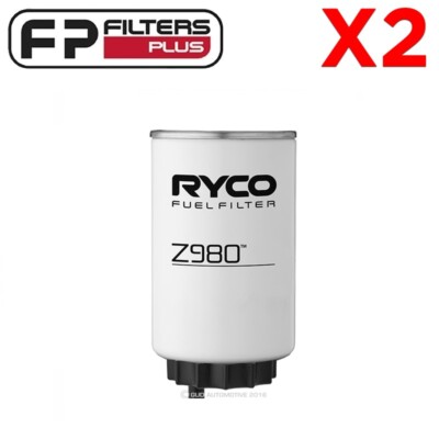 x Z980 Ryco Fuel Filter Fits 4X4 4WD Kits Z980K, Z980SK
