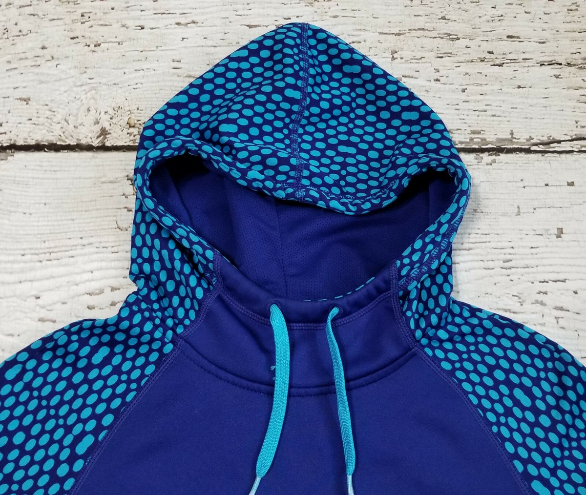 nike just do it polka dot hoodie