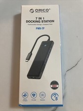Orico Leading Technolofy 7 IN 1 Docking Station PDW-7P