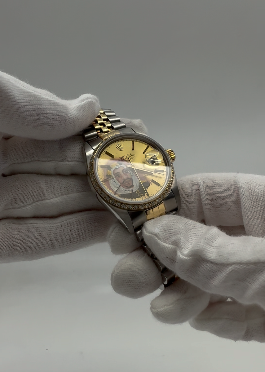 Rolex Oyster PerpetualDate Just Watch 18K Yellow Gold&Stainless