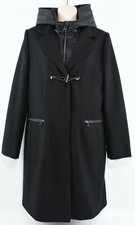 Fuchs Schmitt Women's Wool Blend Hooded Duffle Coat, Size Eu 42 / Uk 16