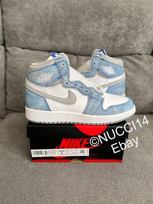 Size 5Y - Nike Air Jordan 1 Retro High OG Hyper Royal Grey Size 5Y - Nike Air Jordan 1 Retro High OG Hyper Royal Grey