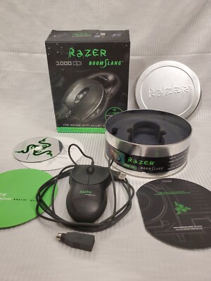 RAZER BOOMSLANG 2000 Computer Gaming Mouse RARE | eBay