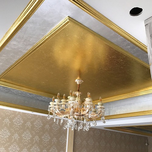 150X Imitation Rose Rose Sliver Copper Foil Papers Feuilles Feuilles De / - Zdjęcie 11 z 25