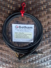 Gotham GAC-1UltraPro Instrument Cable Assembly 6 ft. Black