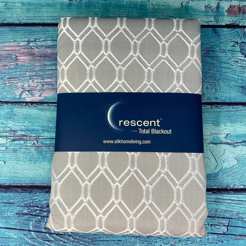 Anno Crescent Geometric Max Blackout Barra Térmica Bolsillo Panel Cortina Único NUEVO Foto 4 de 4