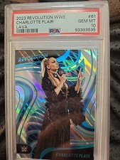 Charlotte Flair WWE Revolution 2023 LAVA #10/10 PSA 10