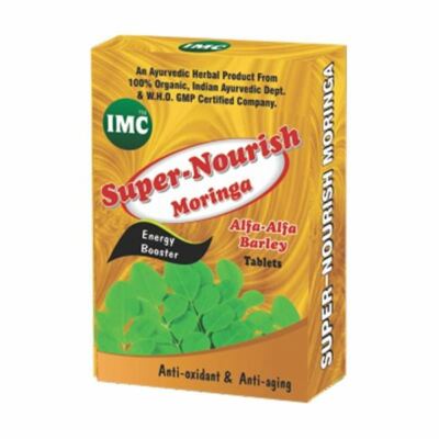 IMC SUPER NOURISH MORINGA TABLET (30 TABLET X 2)/100% AYURVEDIC/PURE AND HERBAL