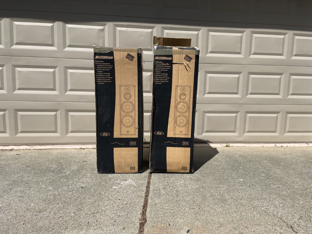 Eltax Millennium 500 Floorstanding Speakers (2) - Danish Design