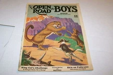 3/1937 OPEN ROAD FOR BOYS magazine ANIMALS