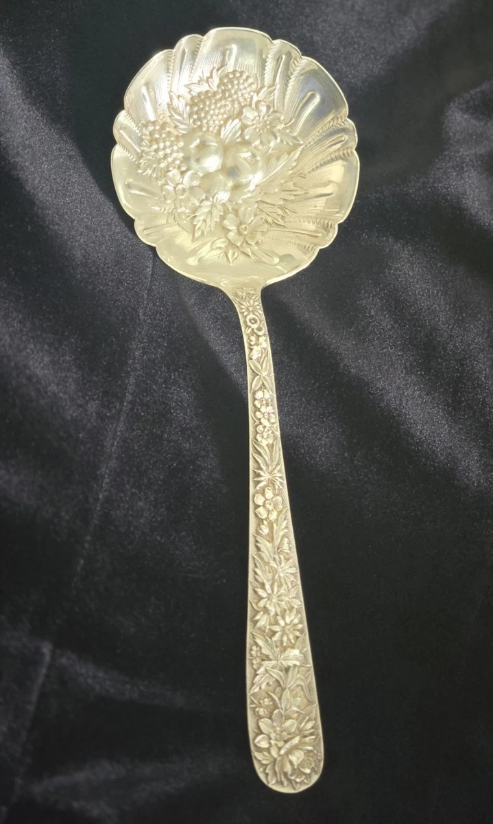 Kirk Antique US Sterling Silver Serving Spoons for sale | eBay