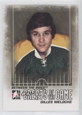 2009-10 ITG Between the Pipes Greats Of The Game Gilles Meloche #121 8tn