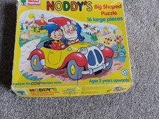 noddy Michael Stanford Enid blyton big shape puzzle bbc series  16 large piece