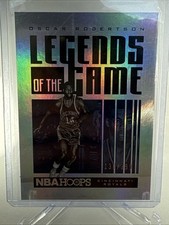 2020-21 Panini NBA Hoops - Legends of the Game Oscar Robertson #41 Silver /199