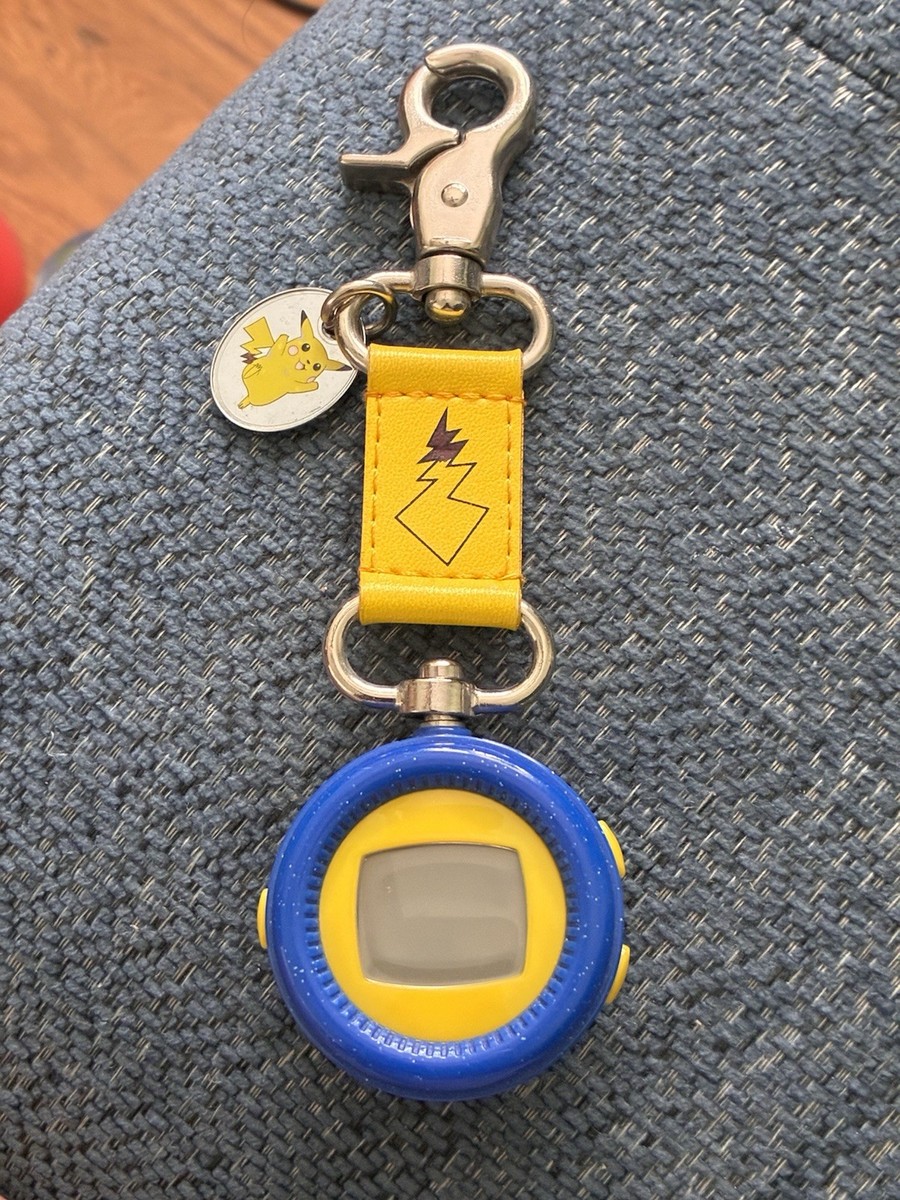 Trendmasters Pokémon Pikachu Animated Clip Buddy pocket watch from