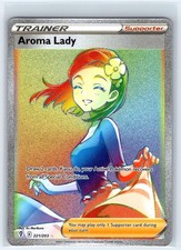 Aroma Lady 221/203 Rainbow Rare Evolving Skies Pokemon Near Mint on eBay