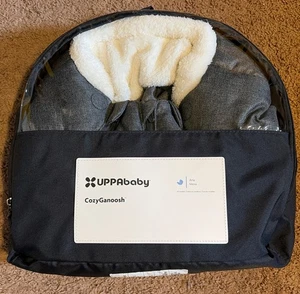 New UPPAbaby CozyGanoosh Cover for Aria and Mesa Infant Car Seat Charcoal