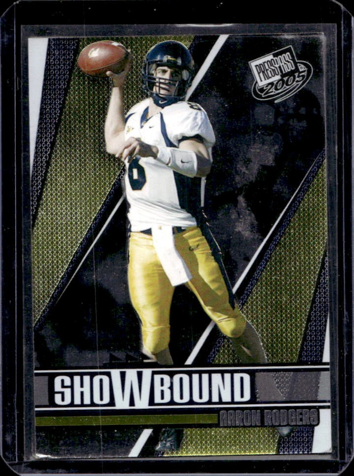 2005 Press Pass Aaron Rodgers Showbound RC #SB3 Golden Bears Rookie