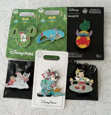 Christmas Holiday Choose a New Disney Character Pin
