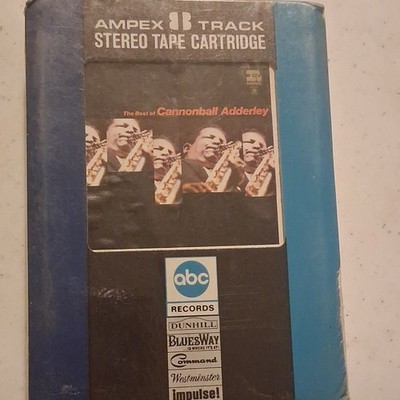 Cannonball Adderley The Best of Jazz 8-Track Cartridge ABC Records RDM 83038