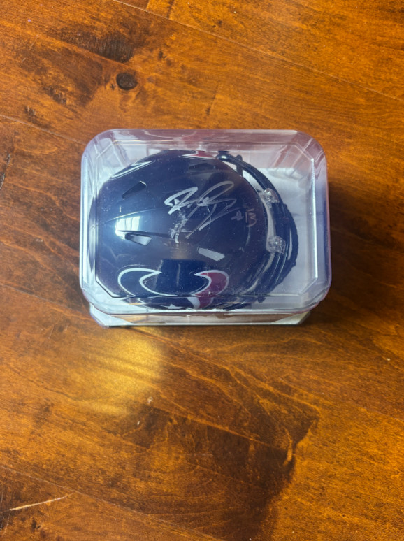 - Houston Texans, Autographed, Giveaway Winner