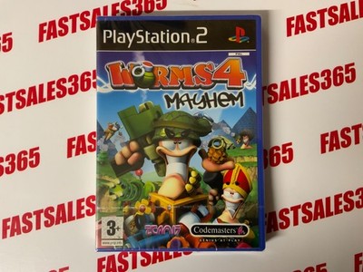 Worms 4: Mayhem - PS2 - Neu und Sealed.