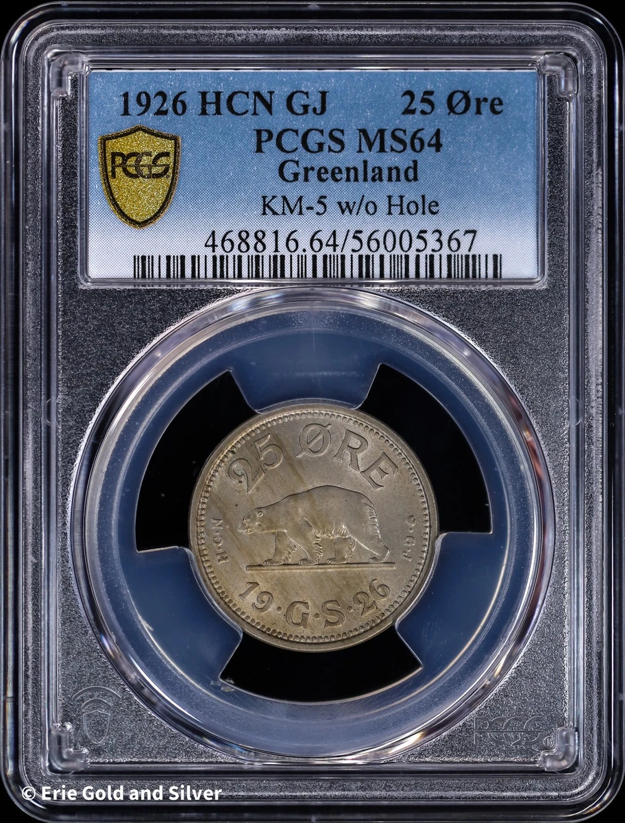 今話題中の国『グリーンランド』シロクマさんの硬貨 1926年(100年前) greenland coin products for sale | eBay