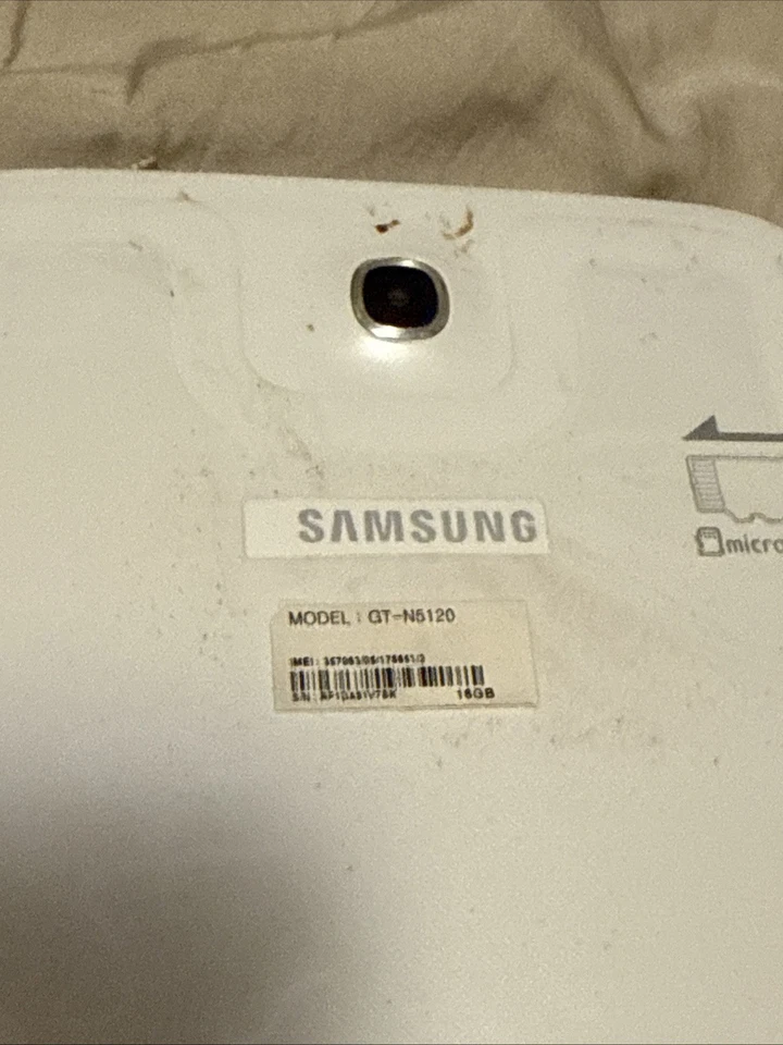 Samsung Galaxy Note 8.0 N5100 3G/Wi-Fi Android 16GB Unlocked (Screen Damage) - Image 3 of 3