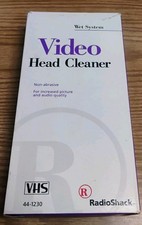RADIO SHACK VIDEO HEAD CLEANER WET SYSTEM 44-1230