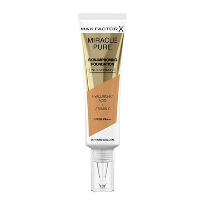 Make-up primer Max Factor Miracle Pure Nº 76 Warm golden Nº 76-Warm Golden 30