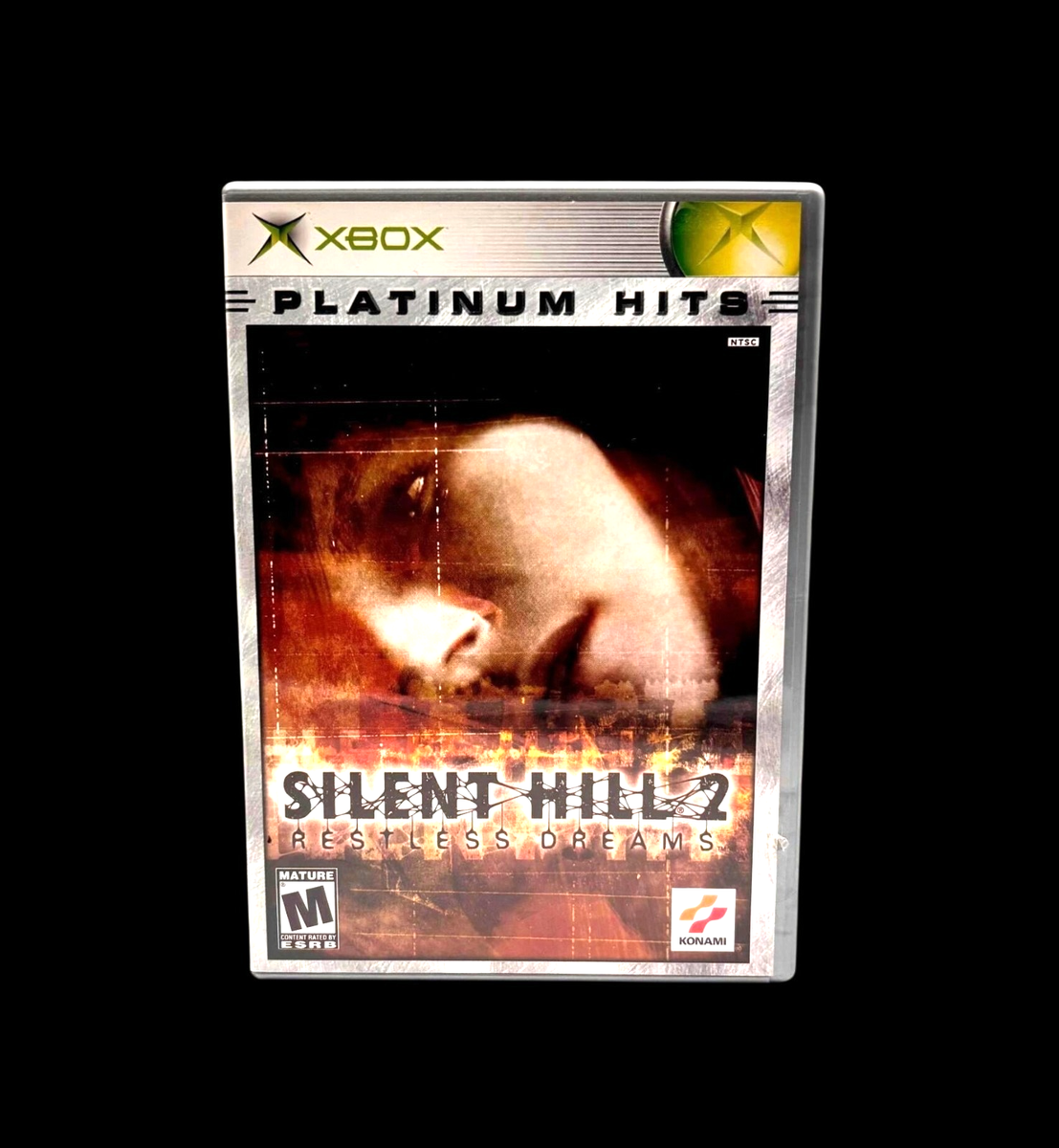 Silent Hill 2 Restless Dreams Xbox Platinum Hits Game Complete M