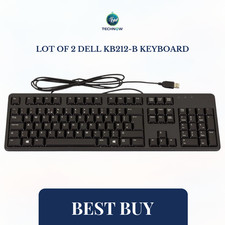 HP Wired Keyboard Slim and Mouse Used