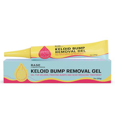 BASE LABORATORIES Keloid Bump Removal Gel, Natural Piercing Bump Treatment  Kel