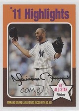 2019 Topps Archives High Number 1975 Highlights Design Mariano Rivera HOF 0z6h
