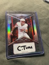 2023 Wild Card CLAYTON TUNE Auto Rookie Card #/75 Autograph  RC. rookie card picture