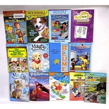 Mixed lot of 13 Children's Chapter Books - Please See Photos for Titles PBC13 