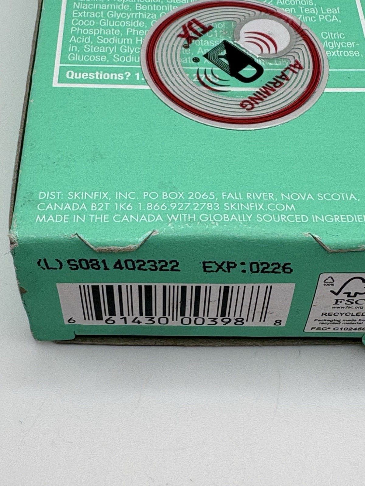 Skinfix Acne+ 2% BHA Acne Spot Treatment .5 fl oz EXP: 2/2026 FRESH