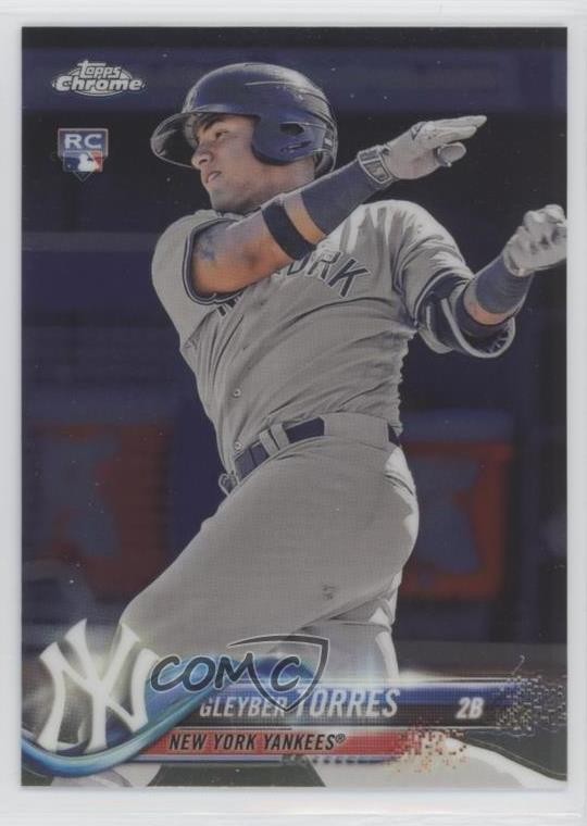2018 Topps Chrome Gleyber Torres #31 Rookie RC 0jd0