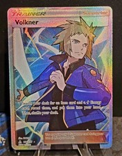 Volkner (Full Art) 156/156 Sm-Ultra Prism Holo - Very Clean Free Shipping  on eBay