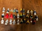LEGO MINI FIGS LOT OF 26 STAR WARS CITY USED & 3 ninja type figures best offer