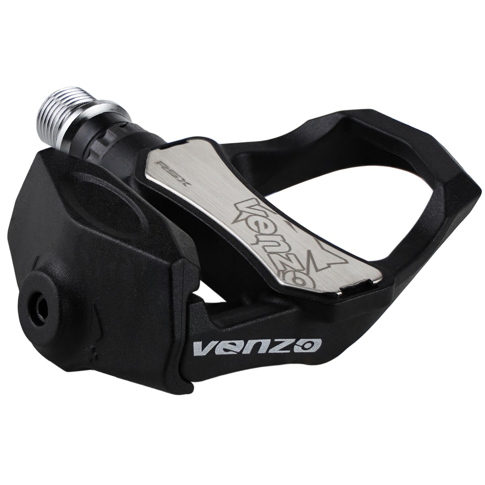 VENZO Sealed Road Bike Clipless Pedals 9/16" With Cleats - L