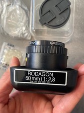 VTG Rodenstock Apo  Rodagon 50mm f/2.8 Enlarging Lens w/Preset Aperature Germany