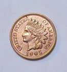 1905 UNC Indian Head Cent Bu- Lustrous.  C3