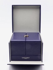 CHAUMET JEWELRY BOX CAJA COMPLETE CASE ORIGINAL JOYERIA JEWEL LEATHER NEW