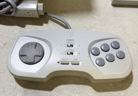 NEC PC-FX Console System with box Backup memory BATTLE HEAT Retro game Tested JP