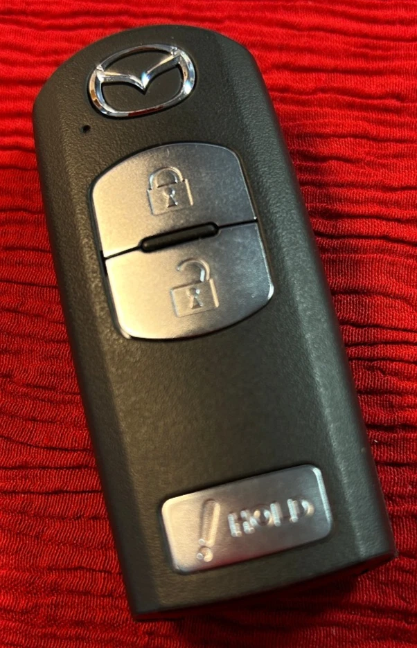 TESTE OEM MAZDA KEY FOB 2013-20 CX5 fcc WAZSK13D01 ic 662F-SK13D01 modelSK13D-01 image 1