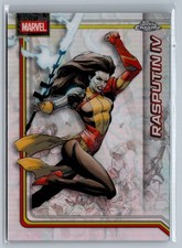 2026 Topps Chrome Marvel Comics #94 Rasputin IV Storm's Lightning Refractor